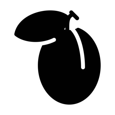 Tatlı Erik beyaz arka plan üzerinde izole yenileniyor 