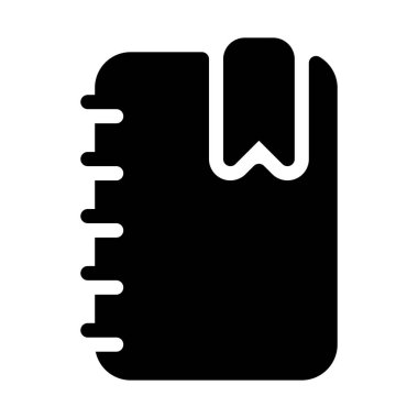 Sarmal günlük sık, basit siyah çizgi resimde beyaz arka plan üzerinde