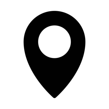 İşaretçi ve yönü, basit siyah çizgi resimde beyaz arka plan üzerinde göster