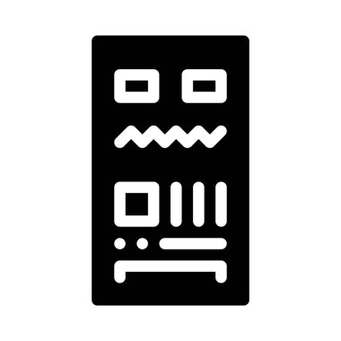 Beyaz arka plan üzerinde izole retro robot makine 