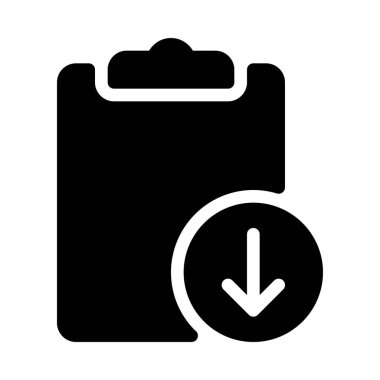 Import Clipboard Task on white background