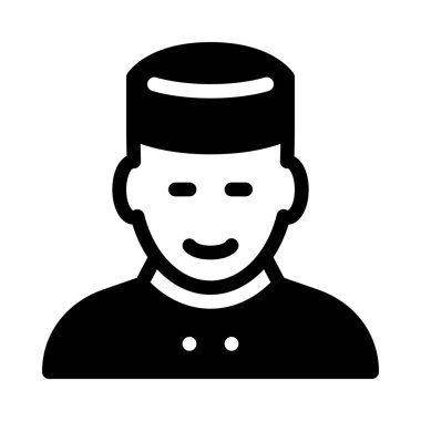 Belboy - otel garson, vektör tasarımı