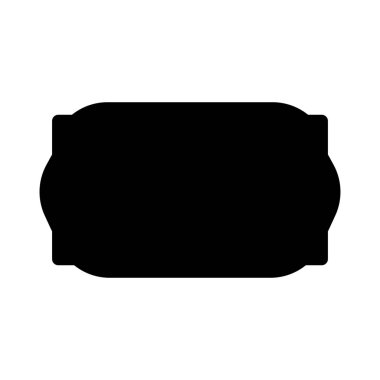 Basit vektör çizim simgesini tasarımcı şık çerçeve