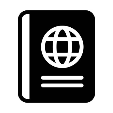 Passport Booklet Isolated isolated on white background 