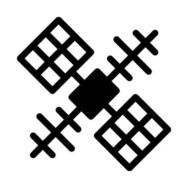 Yapay uydu basit vektör çizim