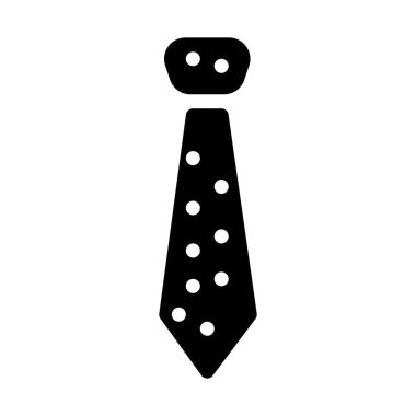 Basit vektör illüstrasyon işareti fantezi Hipster kravat