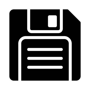 Kaydet veya Disket diskinin basit vektör çizimi