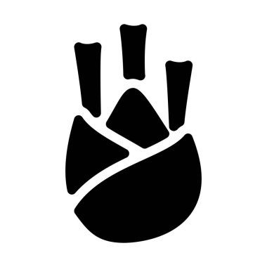 Aromatik rezene Bud beyaz arka plan üzerinde