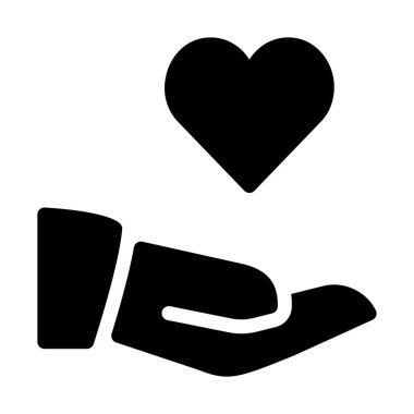 Aşk ve Romantizm beyaz arka planda izole