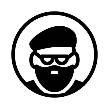 Basit vektör çizim simgesini diktatör