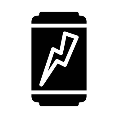 Enerji içeceği beyaz arkaplanda izole edilebilir