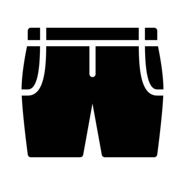 Şort ya da pantolon basit vektör çizim