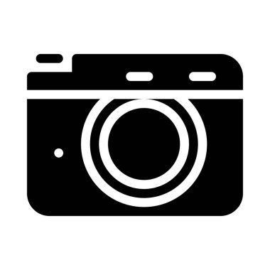 Dijital kamera fotoğraf, vektör çizim