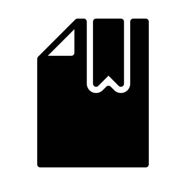 Dosya biçim simgesinin üzerine beyaz izole yer imi