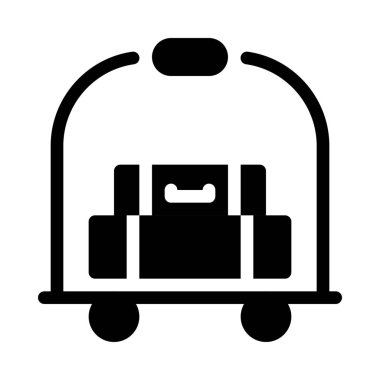 Hotel Belboy servisi, vektör tasarımı