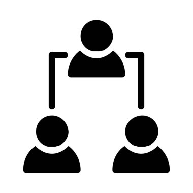 Ağ, basit siyah çizgi resimde beyaz arka plan üzerinde