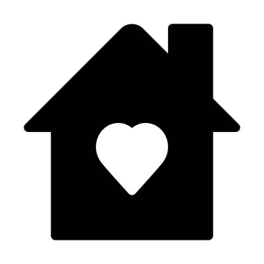 Home Sweet Home beyaz arka plan üzerinde izole