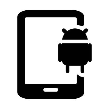 İnce Android Tablet, vektör tasarımı