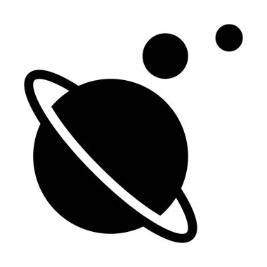 Gezegenler mahalle güneş beyaz arka plan üzerinde izole sistemi 