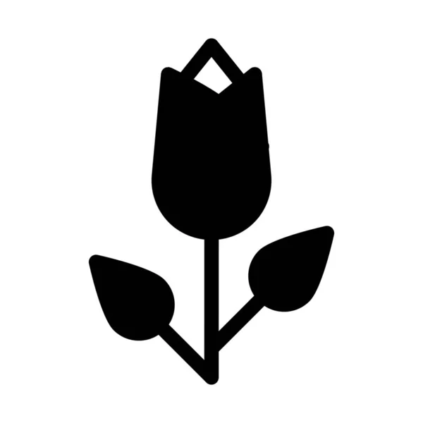 Romantische Rose Geur Geïsoleerd Witte Achtergrond — Stockvector