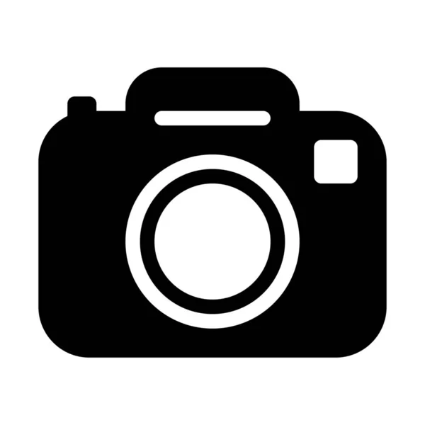 Câmera Fotográfica Portátil Ilustração Vetorial — Vetor de Stock