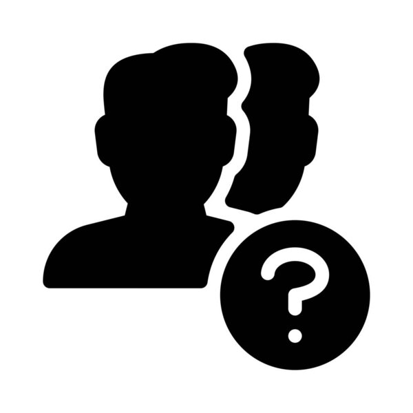 простой векторный знак неизвестных пользователей
