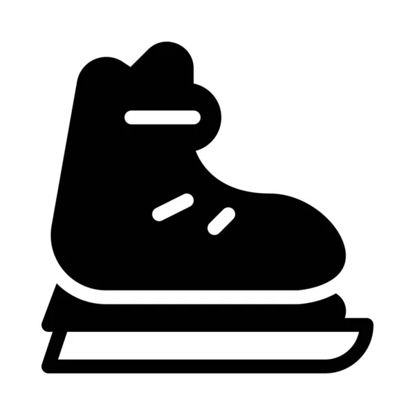 아이스 스케이트 아이콘 — 스톡 벡터