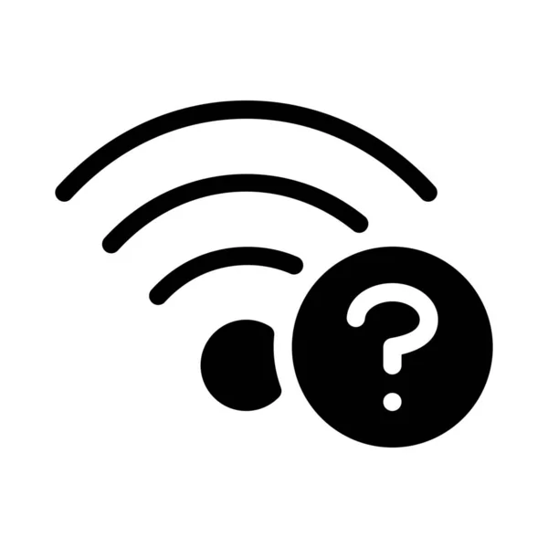 Wifi 네트워크의 간단한 — 스톡 벡터
