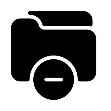 Kaldır veya görevden beyaz arka plan üzerinde izole klasör 