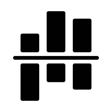 Pozitif negatif çubuk grafik