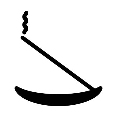 Spa tütsü sopa beyaz arka plan üzerinde izole