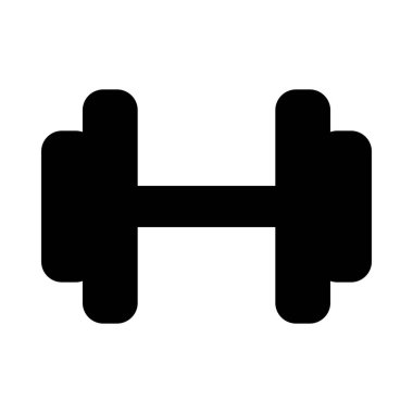 Ağırlık kaldırma etmek basit vektör illüstrasyon işareti