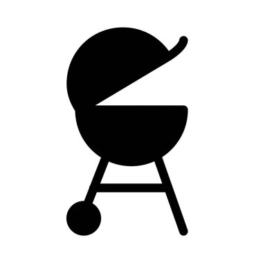 Izgara beyaz arkaplanda izole edildi