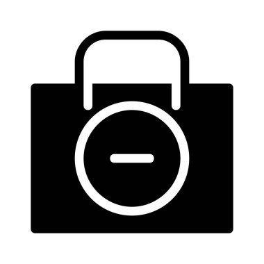 Beyaz arka plan üzerinde izole çanta üzerinden kaldırmak 