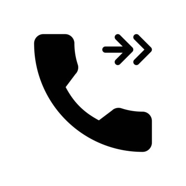 İleri ok beyaz arka plan üzerinde ara