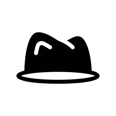 Parti şapka giymek beyaz arka plan üzerinde izole