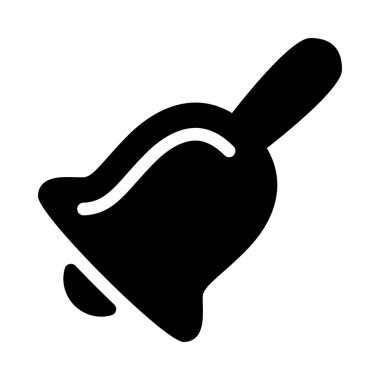 Noel Baba Noel Bell beyaz arka plan üzerinde