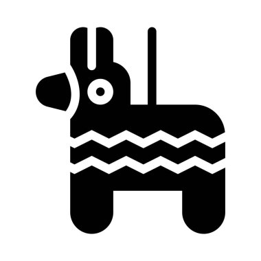 Beyaz arka plan üzerinde izole pinata 