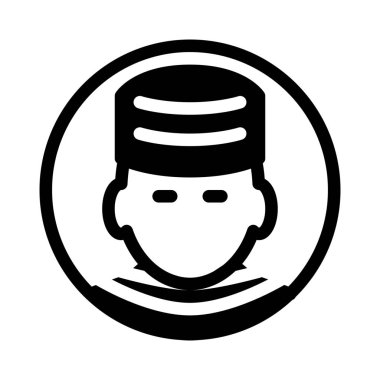 Beyaz arka plan üzerinde izole mahkum 