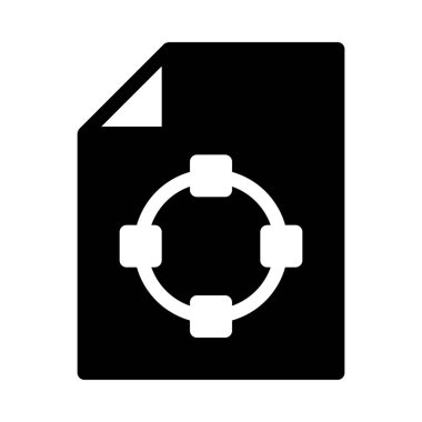 Dijital sanat dosya basit vektör çizim