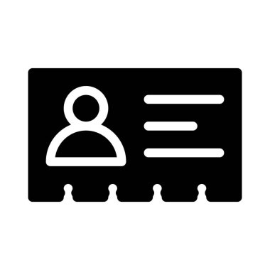 Beyaz arka plan üzerinde izole kişi bilgi simgesi 