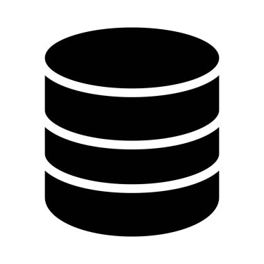 Basit vektör çizim simgesini veritabanı ağ depolama