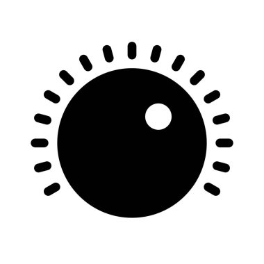 Ses denetleyicisi ayarı basit vektör çizim