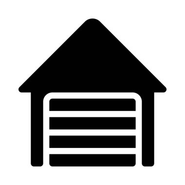 Ev Depolama çekim basit vektör çizim