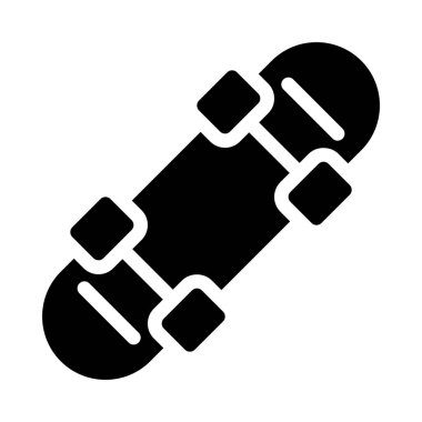 Basit vektör çizim Skate Board oyunu