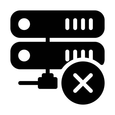 Basit vektör çizim simgesini sunucu bağlantı hatası