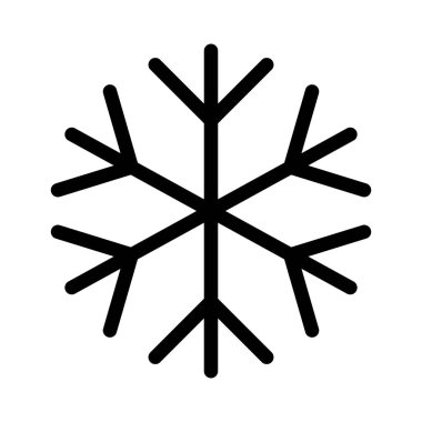 kar tanesi basit vektör çizim