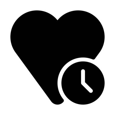 Yükleme favori beyaz arka plan üzerinde izole sembolü