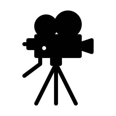 Vintage Flim kameralar basit vektör çizim