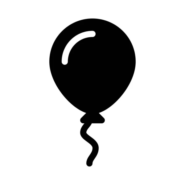 Party Birthday Balloon Vector Design — Stock Vector
